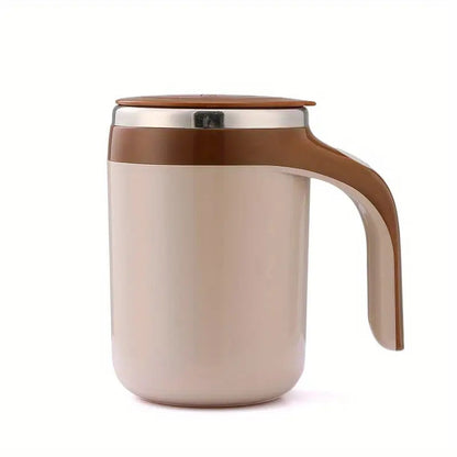 Automatic coffee stirring cup